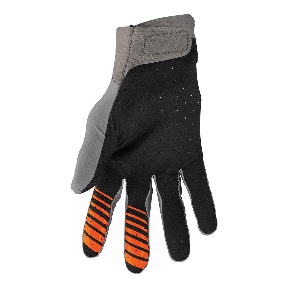 Thor 2024 Agile Analog Gloves - Charcoal/Orange