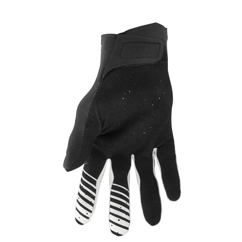 Thor 2024 Agile Solid Gloves - Black/White