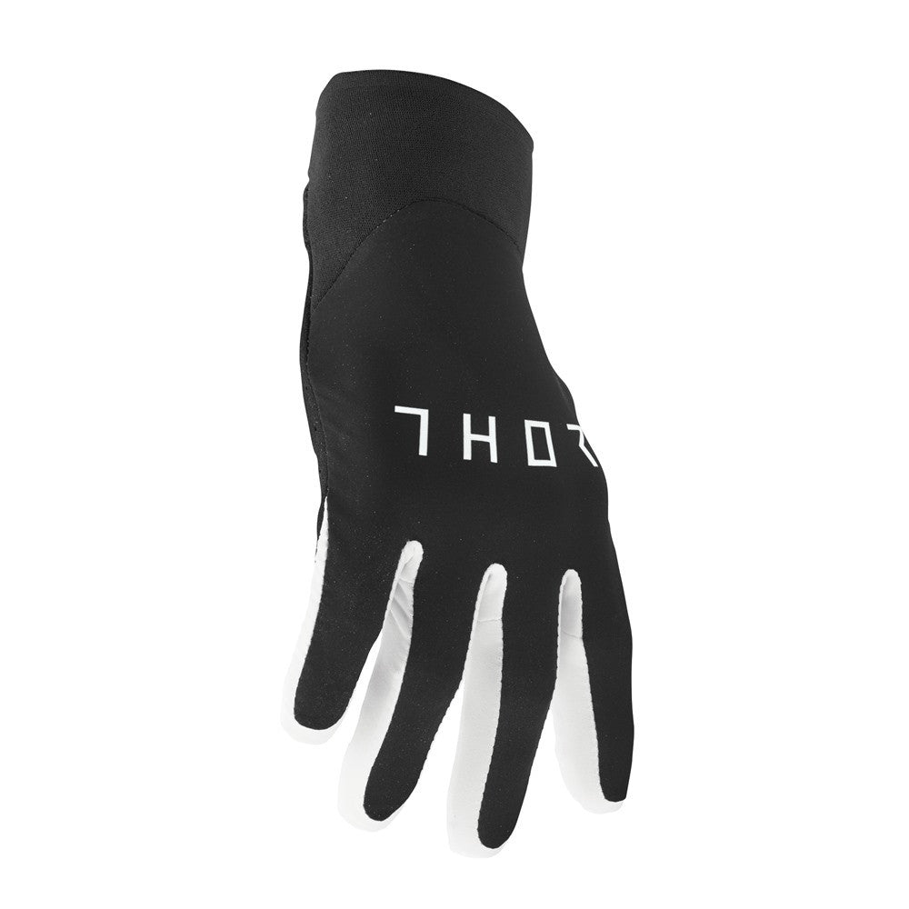 Thor 2024 Agile Solid Gloves - Black/White