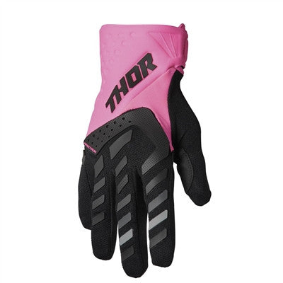 Thor 2023 Womens Spectrum Gloves - Pink/Black