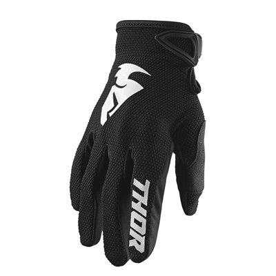 Thor 2023 Youth Sector Gloves - Black