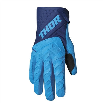 Thor 2023 Youth Spectrum Gloves - Blue/Navy
