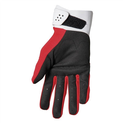 Thor 2023 Youth Spectrum Gloves - Red/White
