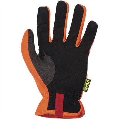 Mechanix Wear The Safety Fastfit Easy-On/Easy-Off Cuff Gloves - Hi-Viz Orange