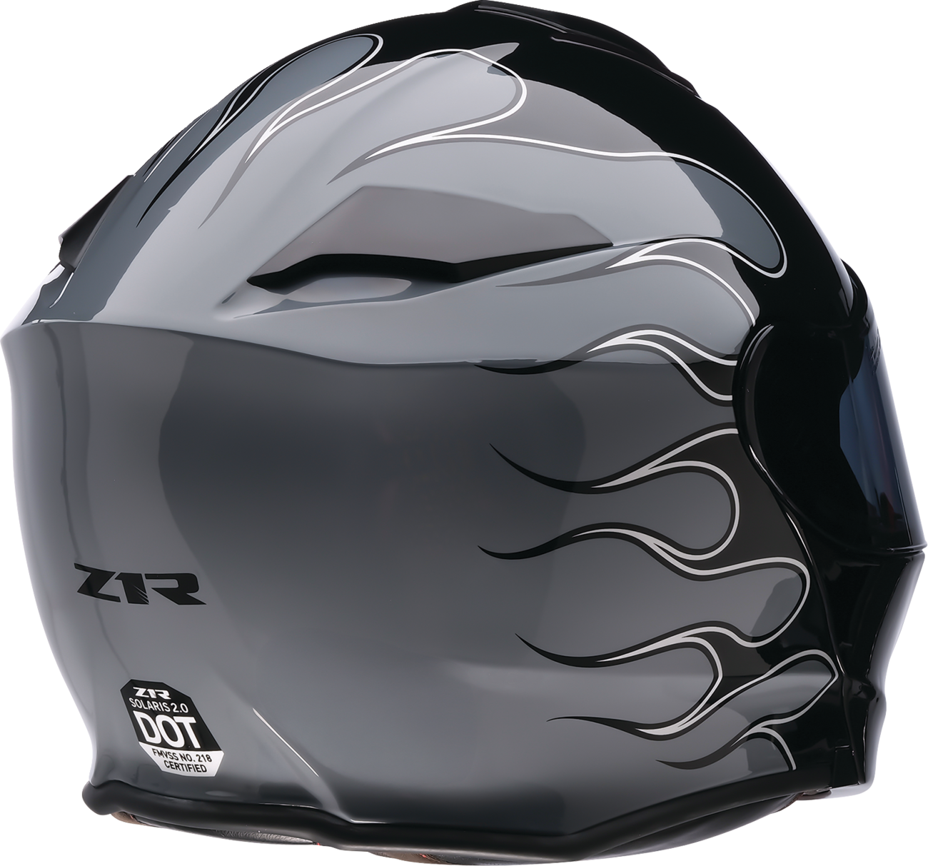 Z1R Solaris 2.0 Modular Helmet Flame Black/Gray