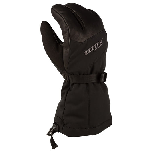 Klim Tundra Gauntlet Gloves Black - Asphalt