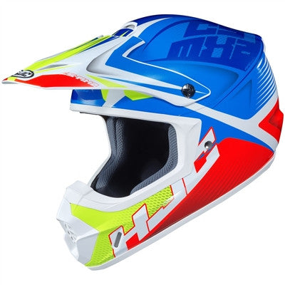 HJC 2020 CS-MX II Ellusion MC23 Offroad Helmet - Blue/Red/Yellow