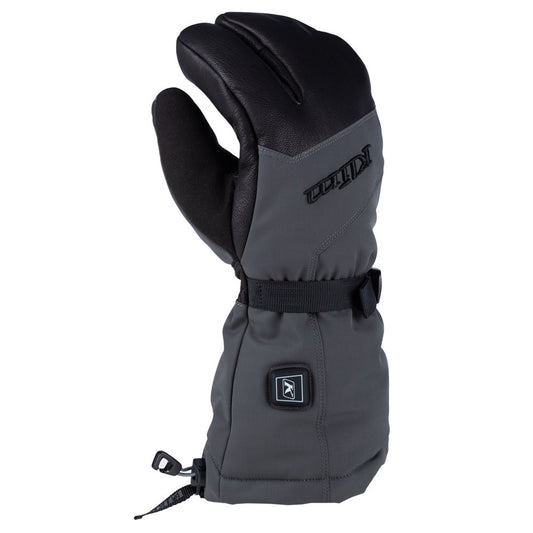 Klim Tundra HTD Gauntlet Gloves Black - Asphalt