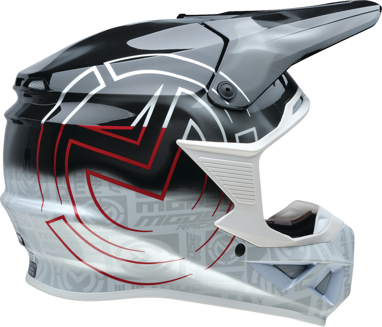 Moose Racing F.I. 2.0 MIPS® Helmet - Deceit Black/Red