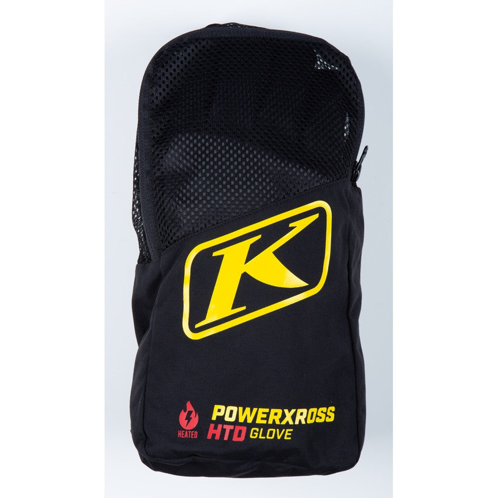 Klim Powerxross HTD Gloves Asphalt - Black