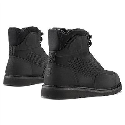 Icon Brigand Motorcycle Boots - Black