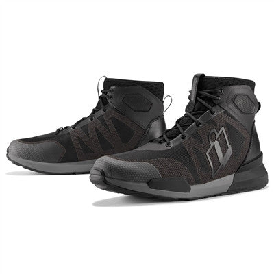 Icon Hooligan Riding Shoes - Black
