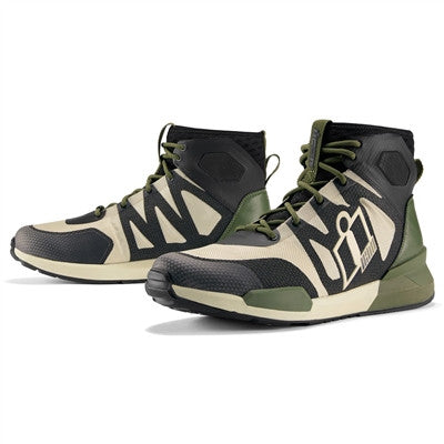 Icon Hooligan Riding Shoes - Green