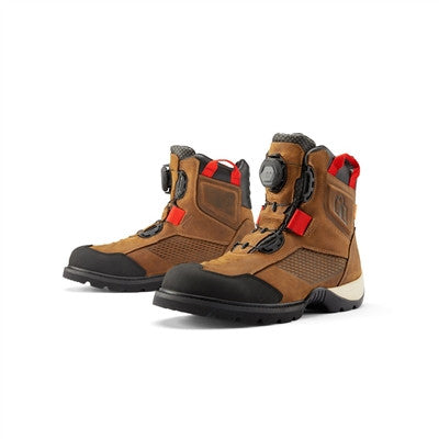 Icon Stormhawk Waterproof Boots - Brown