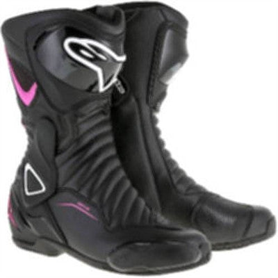 Alpinestars 2019 Womens Stella SMX-6 V2 Boots - Vented Black Pink White