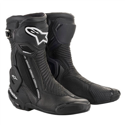 Alpinestars 2019 SMX Plus v2 Vented Racing Boots - Black