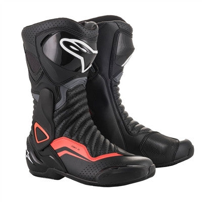 Alpinestars 2019 SMX-6 v2 Vented Riding Boots - Black/Grey/Red
