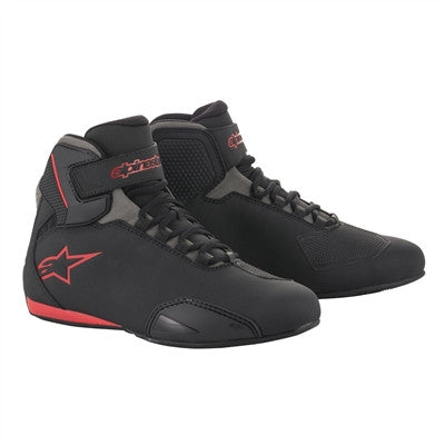 Alpinestars 2019 Sektor Riding Shoes - Black/Grey/Red