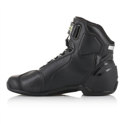 Alpinestars 2019 SP-1 v2 Riding Shoes - Black/Silver/Yellow Fluorescent