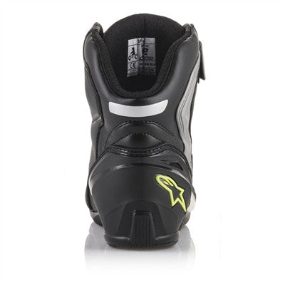 Alpinestars 2019 SP-1 v2 Riding Shoes - Black/Silver/Yellow Fluorescent