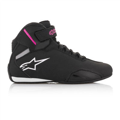Alpinestars 2019 Womens Stella Sektor Riding Shoes - Black/Pink