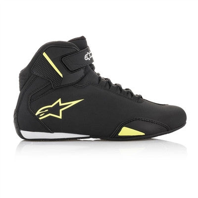 Alpinestars 2019 Sektor Riding Shoes - Black/Yellow