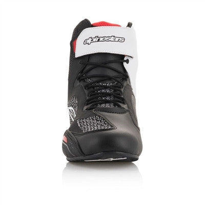 Alpinestars 2019 Faster-3 Rideknit Riding Shoes - Black/White/Red