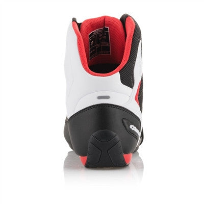 Alpinestars 2019 Faster-3 Rideknit Riding Shoes - Black/White/Red