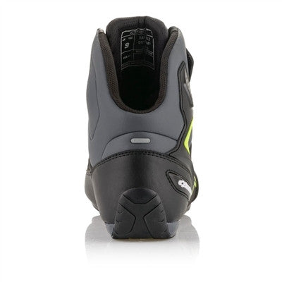 Alpinestars 2019 Faster-3 Drystar Riding Shoes - Black/Grey/Yellow