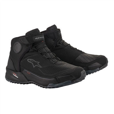 Alpinestars CR-X Drystar Riding Shoes - Black/Black