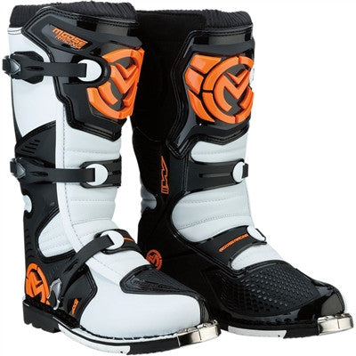 Moose Racing 2020 M1.3 MX Boots - Orange/White