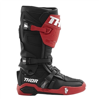 Thor 2023 Radial MX Boots - Red/Black