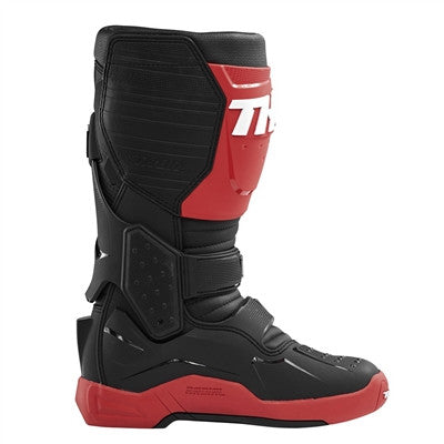 Thor 2023 Radial MX Boots - Red/Black