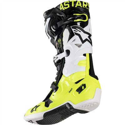 Alpinestars Limited Edition Tech 10 AMS '21 Boots - Black/Yellow/White