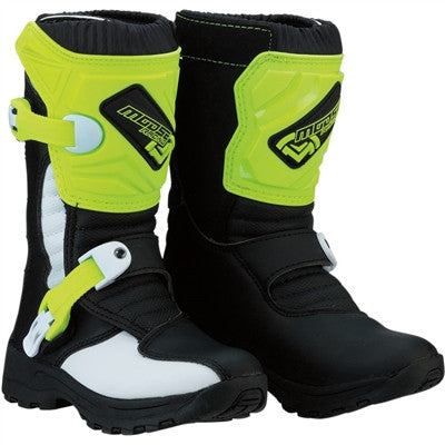 Moose Racing 2020 Kids Pee Wee M1.3 MX Boots - Hi Viz