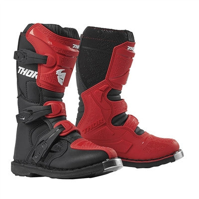 Thor 2023 Youth Blitz XP Boots - Red/Black