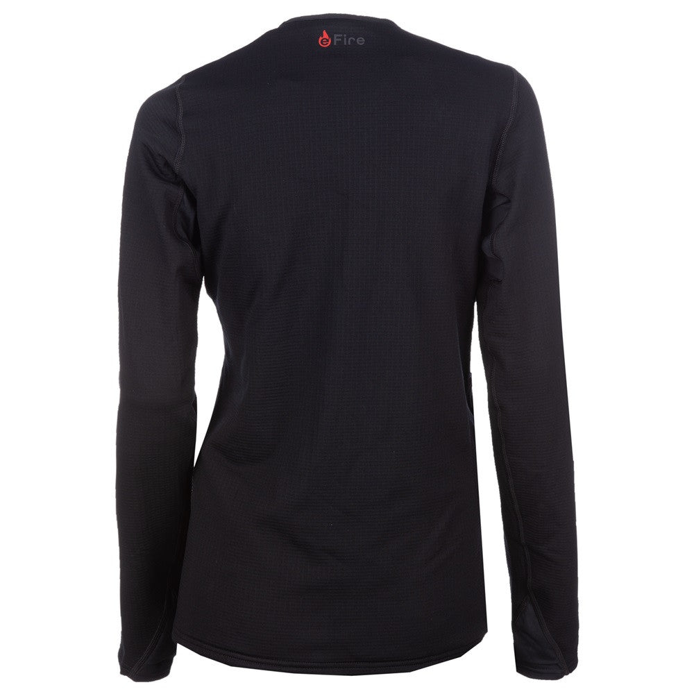 Klim Womens Solstice Shirt eFire Black