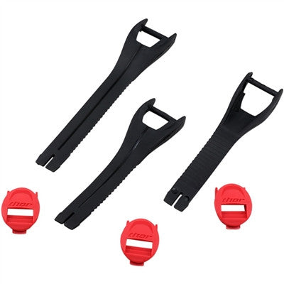 Thor Youth Blitz XP Straps - Red/Black
