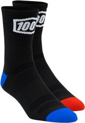100% 2016 Terrain 6” Polypropylene Socks - Black