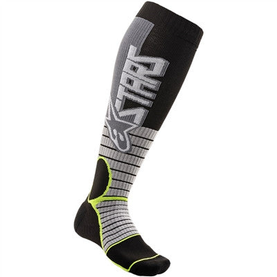 Alpinestars 2020 MX Pro Socks - Grey/Yellow