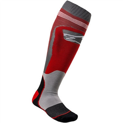 Alpinestars 2020 MX Plus-1 Socks - Red/Grey