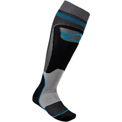Alpinestars 2020 MX Plus-1 Socks - Black/Cyan
