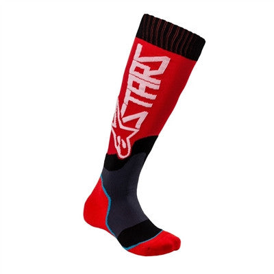 Alpinestars 2020 Youth MX Plus-2 Socks - Red/White