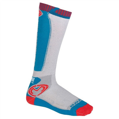 Moose Racing 2021 Sahara Socks - Red/White/Blue