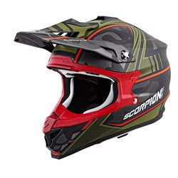 Scorpion 2017 VX-35 Miramar MX Helmet - Green Camo