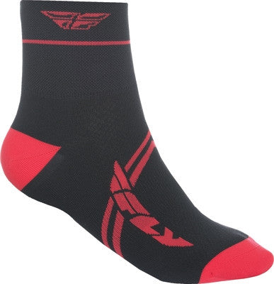 FLY Racing Action Socks - Red/Black