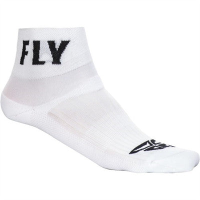 FLY Racing Shorty Sock - White