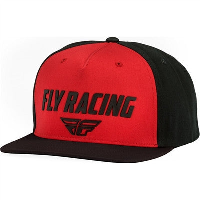 FLY Racing EVO Hat - Red/Black