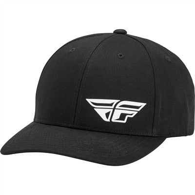 FLY Racing F-Wing Snapback Hat - Black