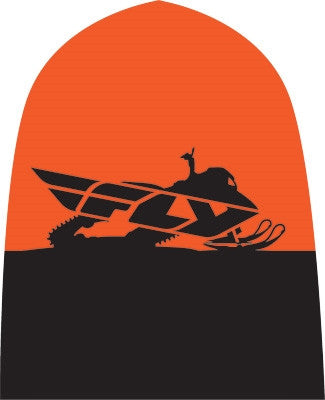 FLY Racing 2017 Snow Beanie - Black/Orange